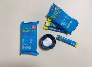 헬스업 핼스업 프로바이오 생유산균 퍼스트 — 5점을 준 리뷰어가 2021년 1월 올린 사용 사진