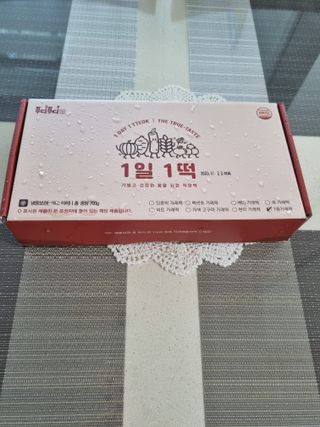 푸디푸디 1일1떡  가래떡 낱개포장 아침식사 식사대용 7종 세트 혼합 (14개입) — 5점을 준 리뷰어가 2022년 6월 올린 사용 사진