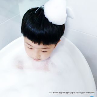 버블데이 배쓰밤 거품입욕제 버블바 6종 — 5점을 준 리뷰어가 2021년 8월 올린 사용 사진