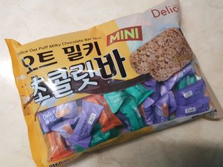 델리스 오트 밀키 초콜릿 바 — 5점을 준 리뷰어가 2023년 1월 올린 사용 사진