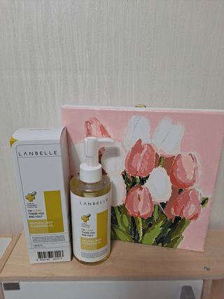 랑벨 내츄럴 딥 클렌징 오일 200ml (저자극 약산성 천연 클렌징) — 5점을 준 리뷰어가 2022년 10월 올린 사용 사진