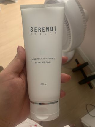 세렌디뷰티 퓨어델라 부스팅 바디크림 — 5점을 준 리뷰어가 2021년 8월 올린 사용 사진