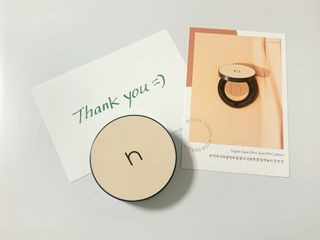 하멜 비건 아쿠아 글로우 제로핏 쿠션 — 4점을 준 리뷰어가 2022년 8월 올린 사용 사진