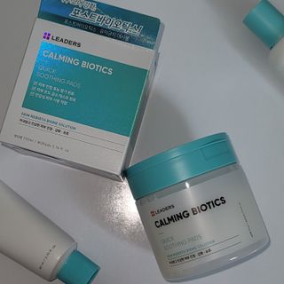 리더스코스메틱 리더스 카밍 바이오틱스 퀵 수딩 패드 — 4점을 준 리뷰어가 2022년 8월 올린 사용 사진