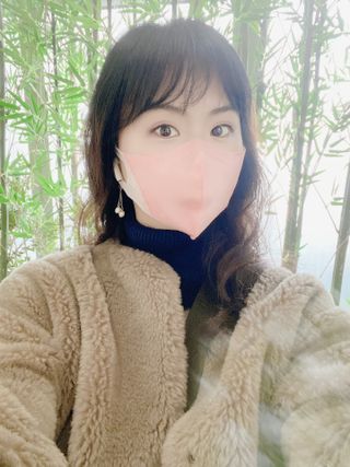 끌린에르 스포츠 귀편한 새부리형 마스크 — 5점을 준 리뷰어가 2022년 2월 올린 사용 사진