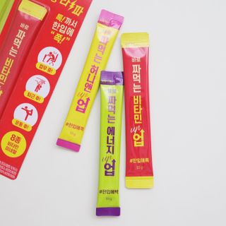 아임오 편의점 신상 타파, 바로 짜먹는 3종 _ 에너지업X2ea, 비타민업X2ea, 허니앤업X2ea — 5점을 준 리뷰어가 2021년 11월 올린 사용 사진