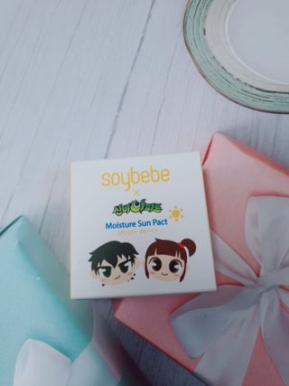소이베베X신비아파트 모이스쳐 선팩트 SPF50+ PA+++ — 5점을 준 리뷰어가 2023년 4월 올린 사용 사진