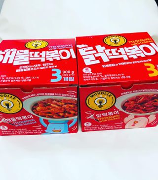 한성기업 무볼레 닭떡볶이+해물떡볶이 2종 세트 — 5점을 준 리뷰어가 2021년 9월 올린 사용 사진
