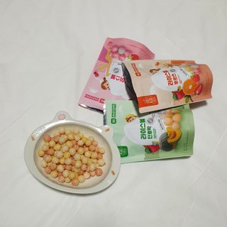 아비삭라이스볼 3종 /딸기,후르츠,단호박 — 5점을 준 리뷰어가 2021년 4월 올린 사용 사진