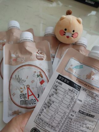 뉴트리그랩 잇어미닛, eatAminute — 5점을 준 리뷰어가 2021년 8월 올린 사용 사진