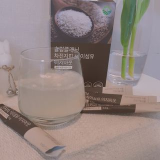 슬림플래닛 차전자피 식이섬유 이지아웃 — 3점을 준 리뷰어가 2021년 4월 올린 사용 사진