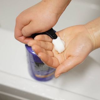 쿤달 [KUNDAL 공식] 프리미엄 헤어 케어 스페셜 세트 샴푸 500ml &amp; 트리트먼트 500ml — 5점을 준 리뷰어가 2021년 3월 올린 사용 사진