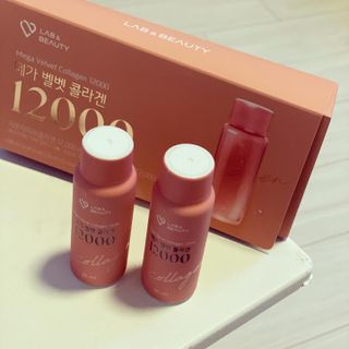 랩앤뷰티 메가 벨벳 콜라겐 12000 — 5점을 준 리뷰어가 2021년 6월 올린 사용 사진
