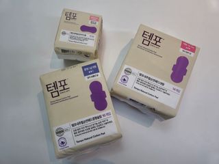 나우[템포] 템포 패드 내추럴 순면 생리대 SET(중형 슬림 + 대형 + 라이너) — 5점을 준 리뷰어가 2024년 4월 올린 사용 사진