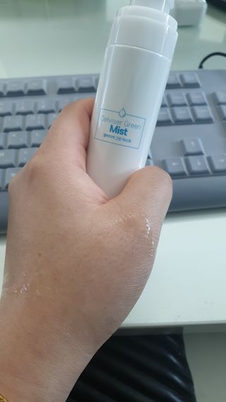 셀바이져 지우개 미스트 피부 보호 입주변 트러블 진정 케어 아기 안개분사 미스트 — 5점을 준 리뷰어가 2021년 3월 올린 사용 사진