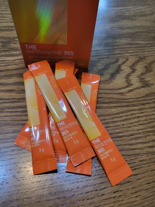 [닥터루템]맛있는 파인애플맛 과채효소 THE파이토엔자임365 1box (30포) — 5점을 준 리뷰어가 2022년 9월 올린 사용 사진