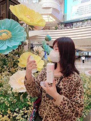 [시카앰플] 묘오한 고마진정할때 진정 스프레이 앰플 150ml — 5점을 준 리뷰어가 2021년 3월 올린 사용 사진