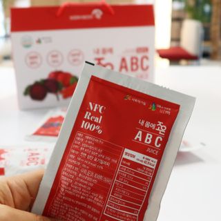 농업회사법인조은 내 몸에 조은 ABC 주스 — 5점을 준 리뷰어가 2021년 10월 올린 사용 사진