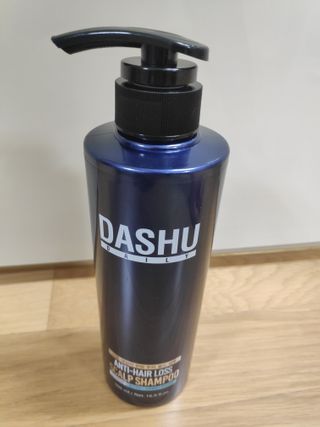 다슈코리아 다슈 데일리 단백질 한방 두피 골드 샴푸 500ml — 5점을 준 리뷰어가 2021년 1월 올린 사용 사진