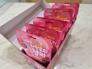 [팔도] 잔망루피젤리 믹스베리맛 42g 8개 — 5점을 준 리뷰어가 2022년 2월 올린 사용 사진