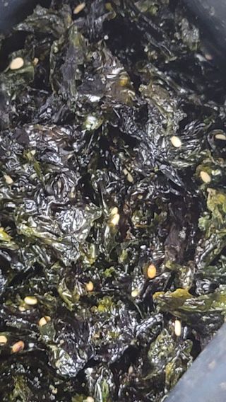 광천우리맛김 우리집밥도둑 맛있는광천김 우리김자반 50g 5봉 — 5점을 준 리뷰어가 2021년 11월 올린 사용 사진
