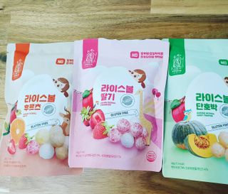 아비삭라이스볼 3종 /딸기,후르츠,단호박 — 5점을 준 리뷰어가 2021년 5월 올린 사용 사진