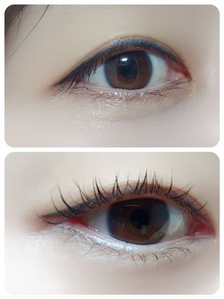 더소설 소설 블랙아이래쉬 세럼 10g(SOSEOL BLACK EYELASH SERUM 10g) — 5점을 준 리뷰어가 2023년 6월 올린 사용 사진