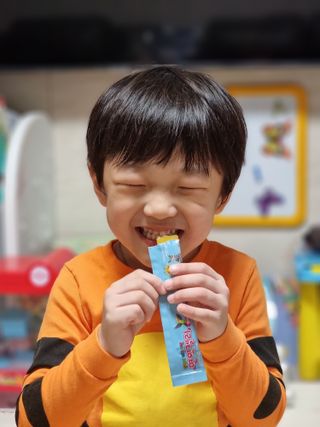 다나음 셀렌에 빠진 아연면역젤리 열대과일맛+사과맛 — 5점을 준 리뷰어가 2023년 1월 올린 사용 사진