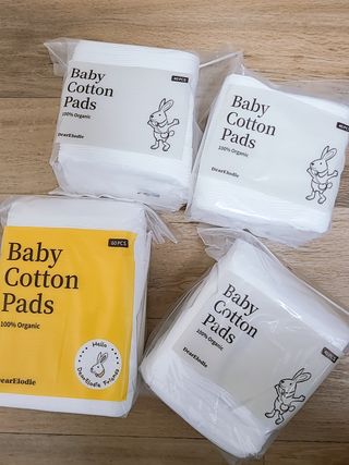 디어엘로디 프리미엄 유기농 유아 솜티슈 40매 3Pack +60매 1Pack 혼합형 — 5점을 준 리뷰어가 2021년 4월 올린 사용 사진