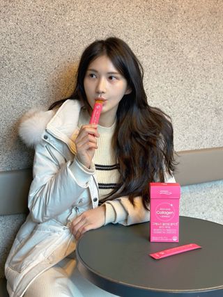MF[그레노스] 올인원 콜라겐 플러스 베리솔 — 5점을 준 리뷰어가 2024년 2월 올린 사용 사진