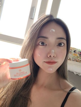 아이앤립 / EYENLIP 아이앤립 연어오일 리바이탈라이징 토너+앰플+크림 3종 세트 — 5점을 준 리뷰어가 2021년 8월 올린 사용 사진
