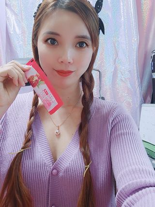 헬스업_쁘띠쁘띠석류콜라겐젤리_20g x 14포 — 5점을 준 리뷰어가 2021년 3월 올린 사용 사진