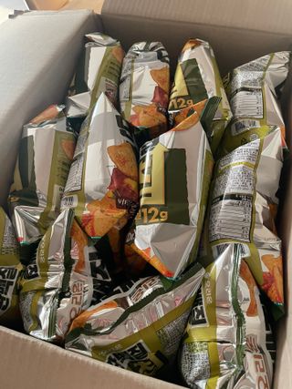 맛있게 채우는 단백질 12g, 닥터유 단백질칩 — 4.5점을 준 리뷰어가 2023년 12월 올린 사용 사진