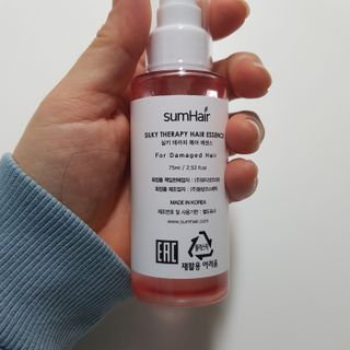 썸헤어 / SUMHAIR 썸헤어 실키 테라피 헤어 에센스 — 5점을 준 리뷰어가 2021년 4월 올린 사용 사진