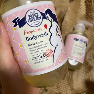 빅그린 임산부 전용라인 3종세트 - 샴푸500ml,트리트먼트500ml,바디워시500ml — 5점을 준 리뷰어가 2022년 8월 올린 사용 사진
