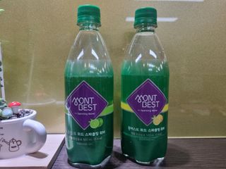 몽베스트 Montbest with Sparkling water Lime20병 — 5점을 준 리뷰어가 2022년 5월 올린 사용 사진
