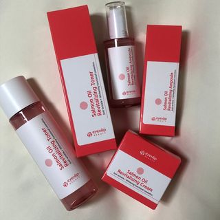 아이앤립 / EYENLIP 아이앤립 연어오일 리바이탈라이징 토너+앰플+크림 3종 세트 — 4점을 준 리뷰어가 2021년 8월 올린 사용 사진