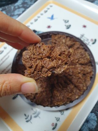 NISSIN 닛신 크리스피 초코 — 5점을 준 리뷰어가 2022년 12월 올린 사용 사진