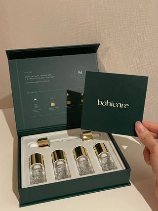 [보히케어] 컨센트레이트 이데베논 7 펩타이드 콤플렉스 앰플 — 5점을 준 리뷰어가 2023년 10월 올린 사용 사진