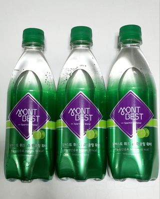 몽베스트 Montbest with Sparkling water Lime20병 — 5점을 준 리뷰어가 2022년 6월 올린 사용 사진