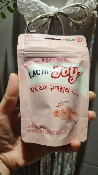 락토조이 구미젤리 복숭아맛 — 5점을 준 리뷰어가 2023년 5월 올린 사용 사진
