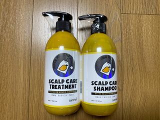 썸헤어 / SUMHAIR 썸헤어 스칼프 케어 샴푸+트리트먼트 트로피컬망고티 — 4.5점을 준 리뷰어가 2021년 6월 올린 사용 사진