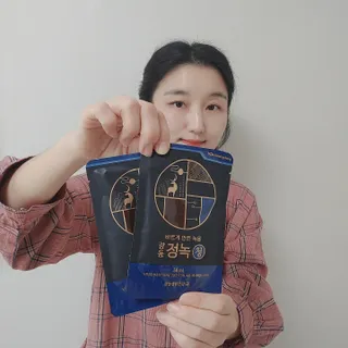 [광동생활건강] 광동정녹청 30포 — 5점을 준 리뷰어가 2021년 11월 올린 사용 사진