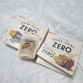 ZERO (초콜릿 칩 쿠키, 카카오 케이크, 후르츠 젤리, 아이스 콜라, 아이스 초코바) — 3점을 준 리뷰어가 2022년 6월 올린 사용 사진