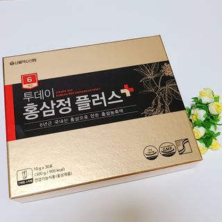 서울약사신협_투데이홍삼정플러스스틱_10g x 30포 — 5점을 준 리뷰어가 2021년 2월 올린 사용 사진