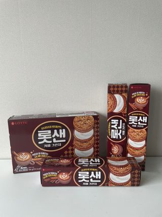 롯데제과 롯샌 카페크런치 — 5점을 준 리뷰어가 2021년 10월 올린 사용 사진