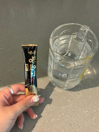 광동생활건강 MF[광동] 식약처 기능성 인정 건강기능식품, 광동 광옥고 밸런스 10mL * 100포 — 5점을 준 리뷰어가 2024년 6월 올린 사용 사진