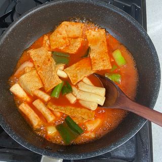 응큼떡볶이 — 3.5점을 준 리뷰어가 2021년 3월 올린 사용 사진