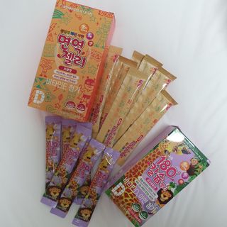 다나음 180도 칼슘젤리+아연면역젤리 — 5점을 준 리뷰어가 2021년 12월 올린 사용 사진