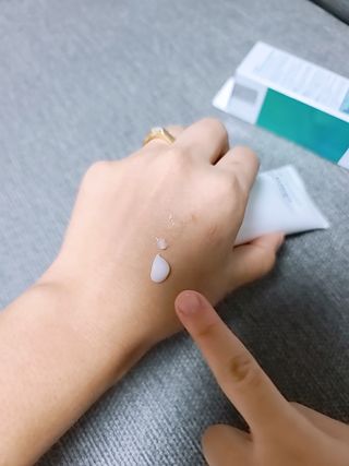 리더스코스메틱 리더스 카밍 바이오틱스 크림 마스크 — 5점을 준 리뷰어가 2021년 3월 올린 사용 사진
